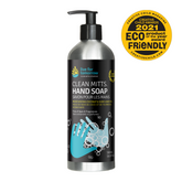 500mL aluminum bottle of Unscented Natural Hand Soap with Eco-Friendly Product of the Year Award